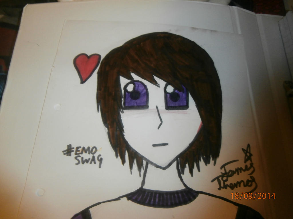 Embo Drawing Emo Drawing 2 by Jt30799 on DeviantArt