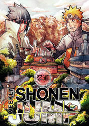 Shonen Jump Naruto Cover Contest 2014