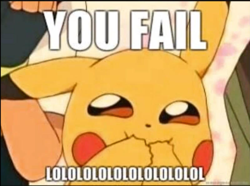 No Problem Pikachu Pikachu Fail by Niky-WildThunder on DeviantArt