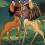 Bambi Ron and Hermione