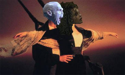 Titanic Lord Voldemort and Belletrix