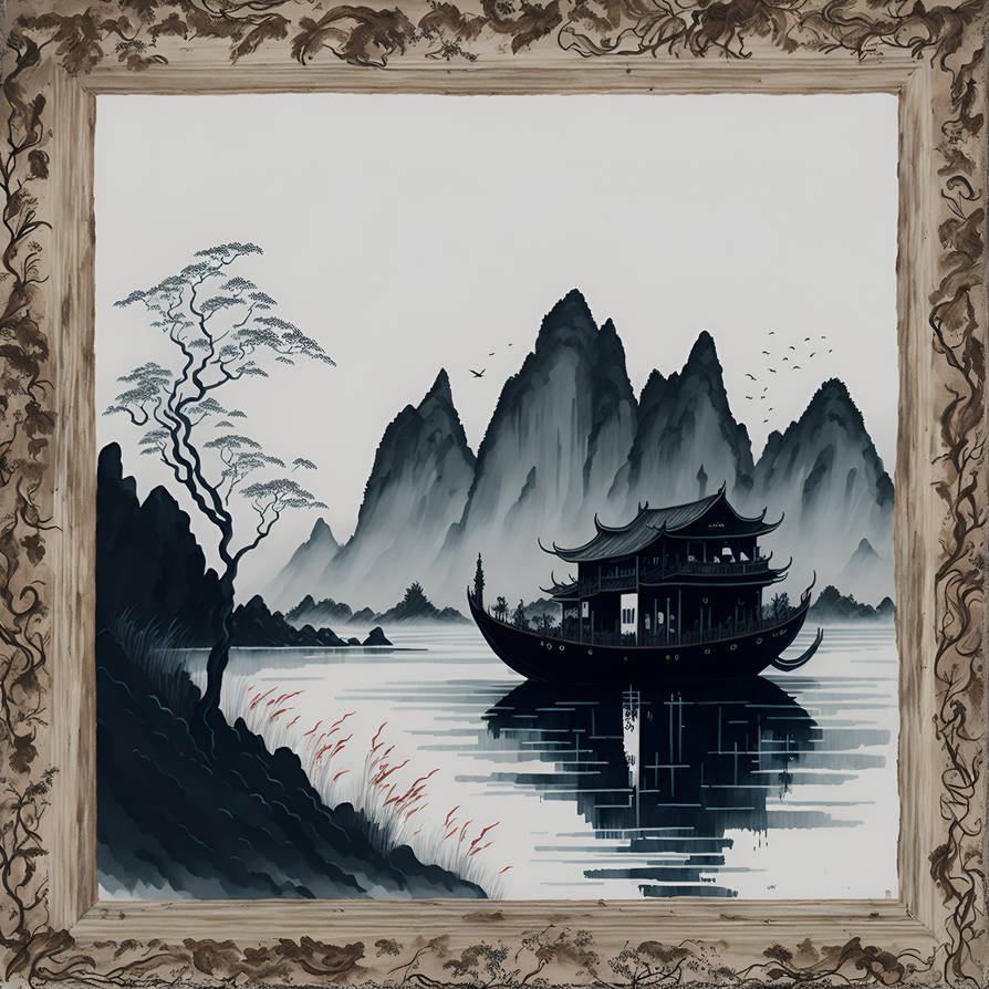 Chinese ink painting by zwei222 on DeviantArt