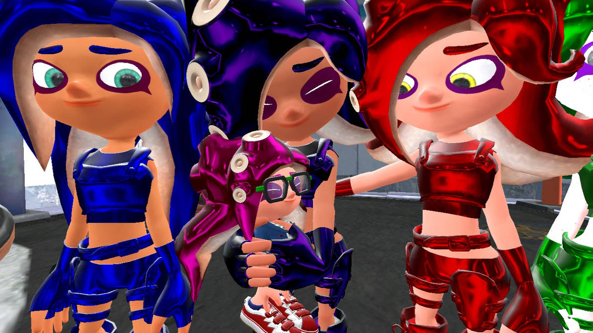 Special Octoling baby reunited with her family by Lachlanredinkling155 ...