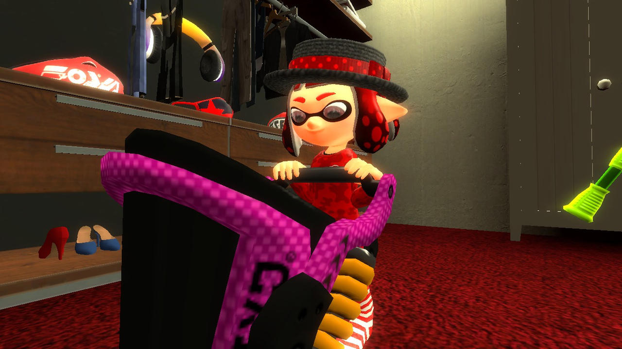 Ashley and her Slosher Bucket by Lachlanredinkling155 on DeviantArt
