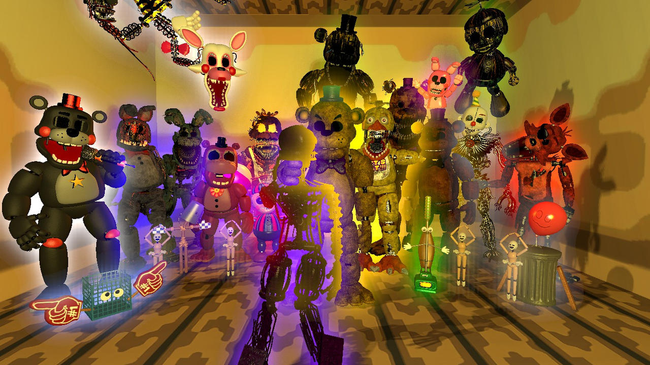 Happy 6 Years of FNaF Ultimate Custom Night! by Lachlanredinkling155 on ...