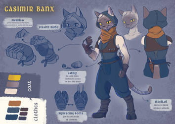 Casimir Banx | Character Design