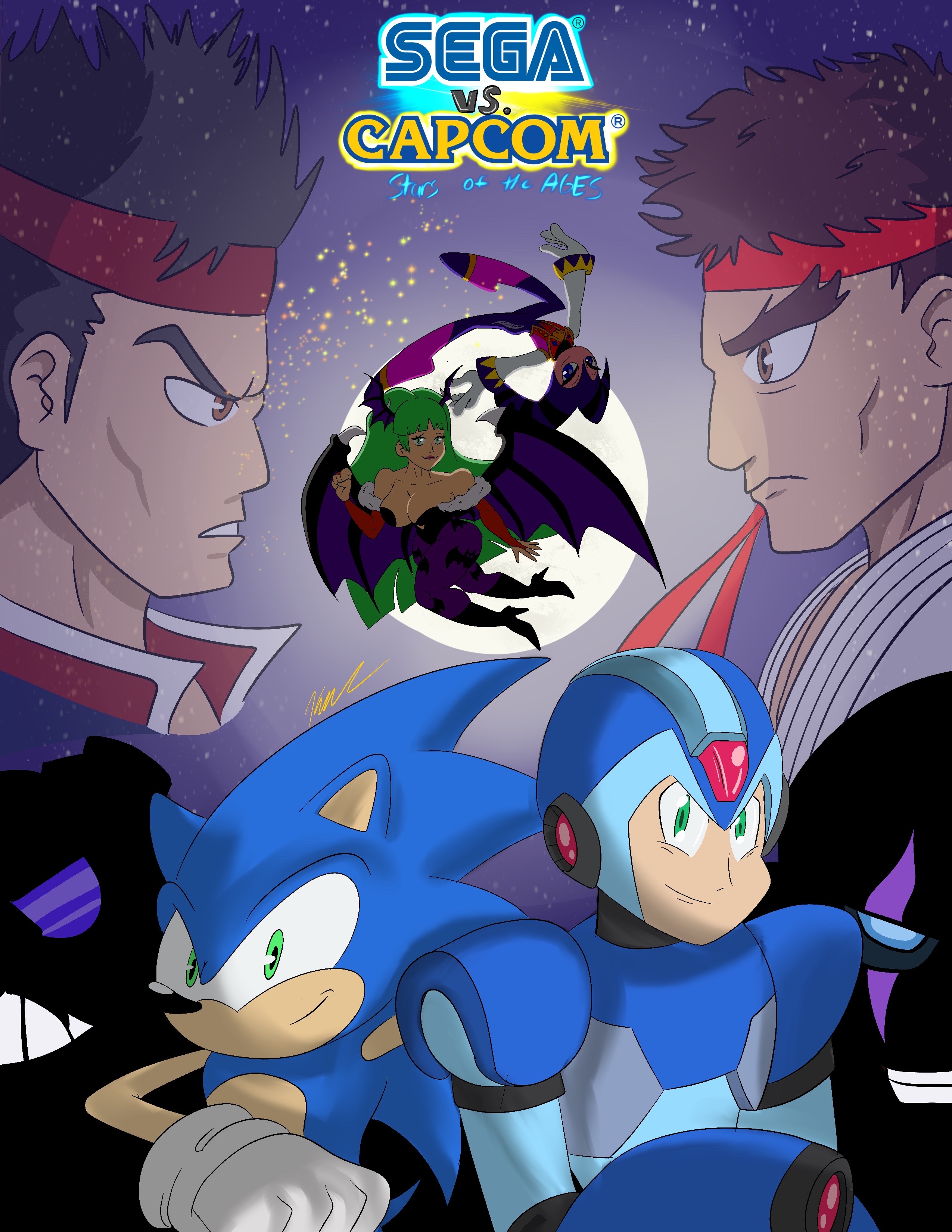 SEGA vs Capcom: Stars of the AGES by KyleCollazo on DeviantArt