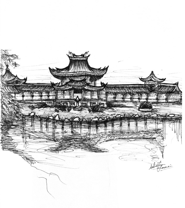 Japanese Palace By Sebgouveia On Deviantart