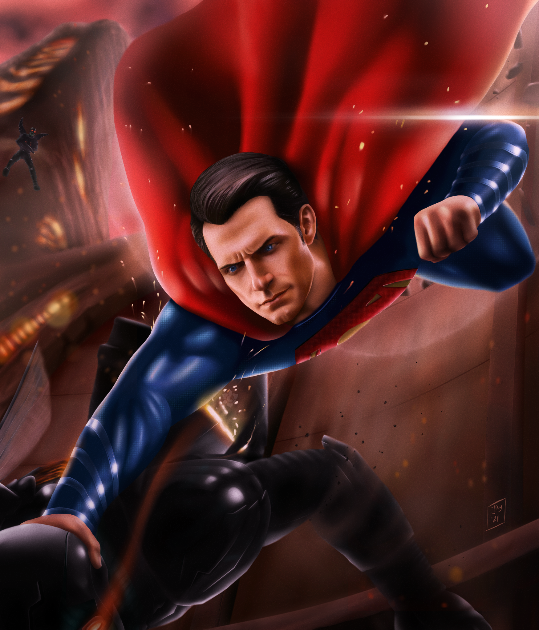 Henry Cavill Superman [Justice League] by mnf05 on DeviantArt