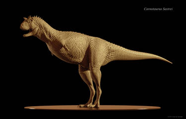 Carnotaurus Sastrei 3D Model