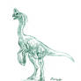 Oviraptor sketch