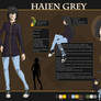 01 Character Sheet - Haien Grey [OLD ONE]