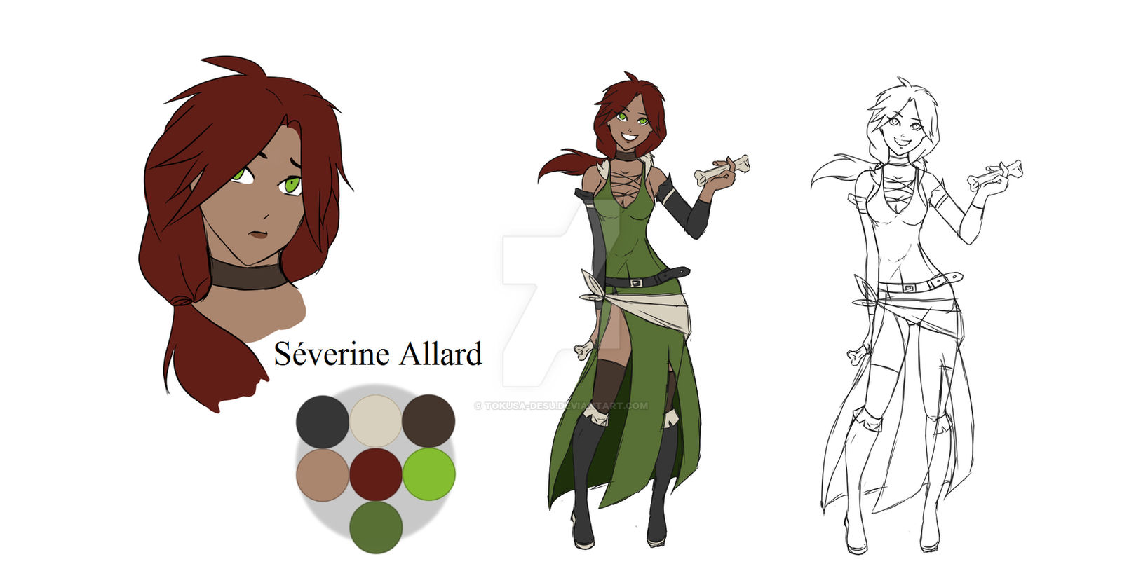Severine Allard - Character Sheet #14