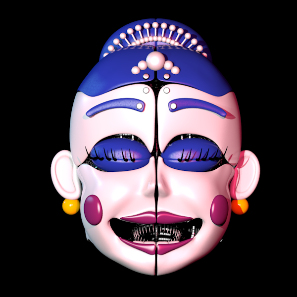 Ballora 3.0 model by nathanzica WIP 1.