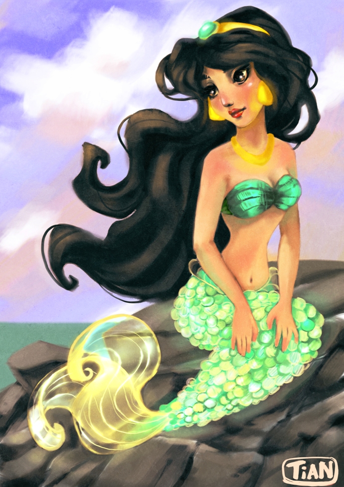 Jasmine mermaid