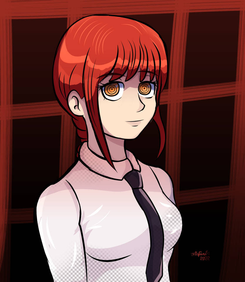 Makima is listening... by vicfunes on DeviantArt