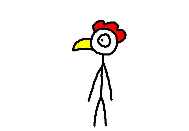 chicken man by IhateIthereverymuch on DeviantArt
