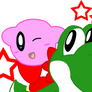 Kirby and Yoshi