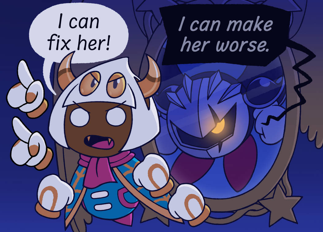 Dark Meta Knight's Influence by Nintooner on DeviantArt