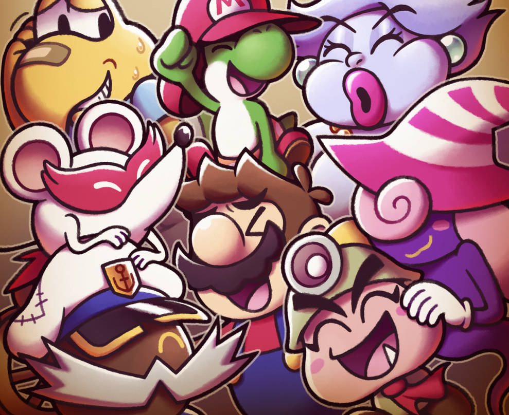 Redraw: TTYD Group Photo by Nintooner on DeviantArt