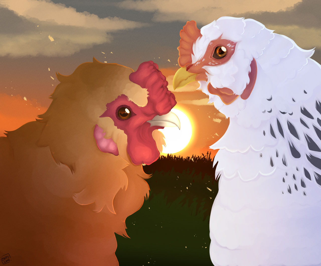 Chicken Deviantart Chicken Commission by CherokeeTG on DeviantArt