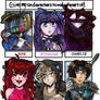 Six Fanart challenge round 2 (part 1/2)