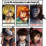 Six Fanart challenge round 2 (part 2/2)