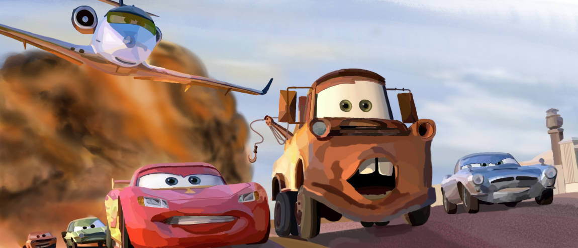 Cars 2 Poster (Digital) by syfqdrawer on DeviantArt