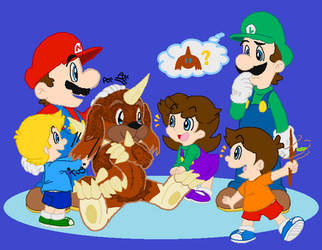 Commission- Spike Meets Mario and Co. (Colour)