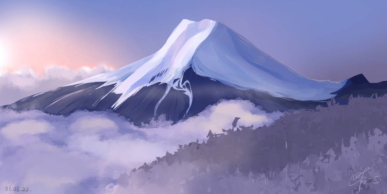 Mount Fuji by Sering-237 on DeviantArt