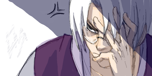 Kabuto is annoyed