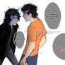 Percy and Nico di Angelo