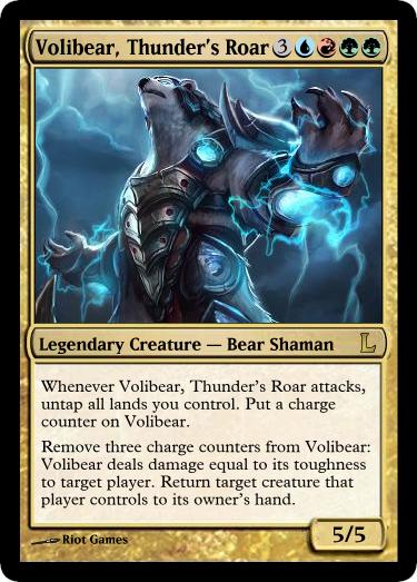 MtG - Volibear, Thunder's Roar