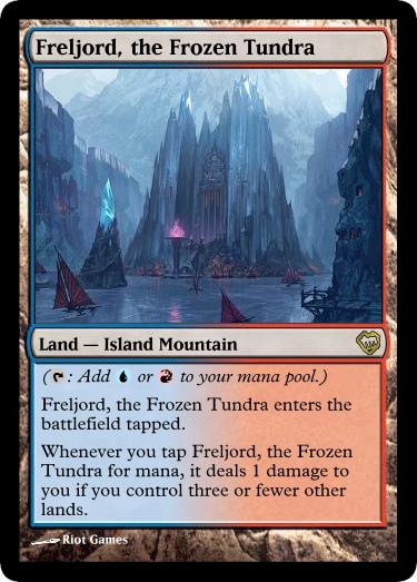 MtG - Freljord, the Frozen Tundra