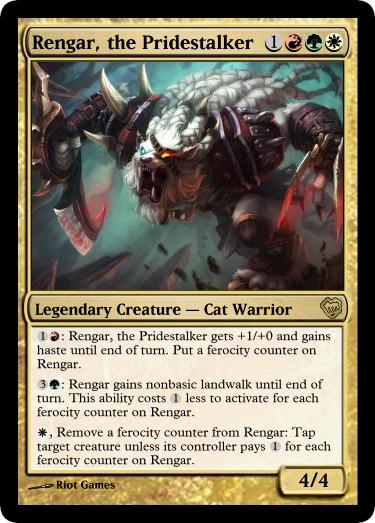 MtG - Rengar, the Pridestalker