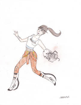 Portal 2-Chell