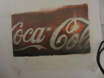 Sketch of a Coca Cola can