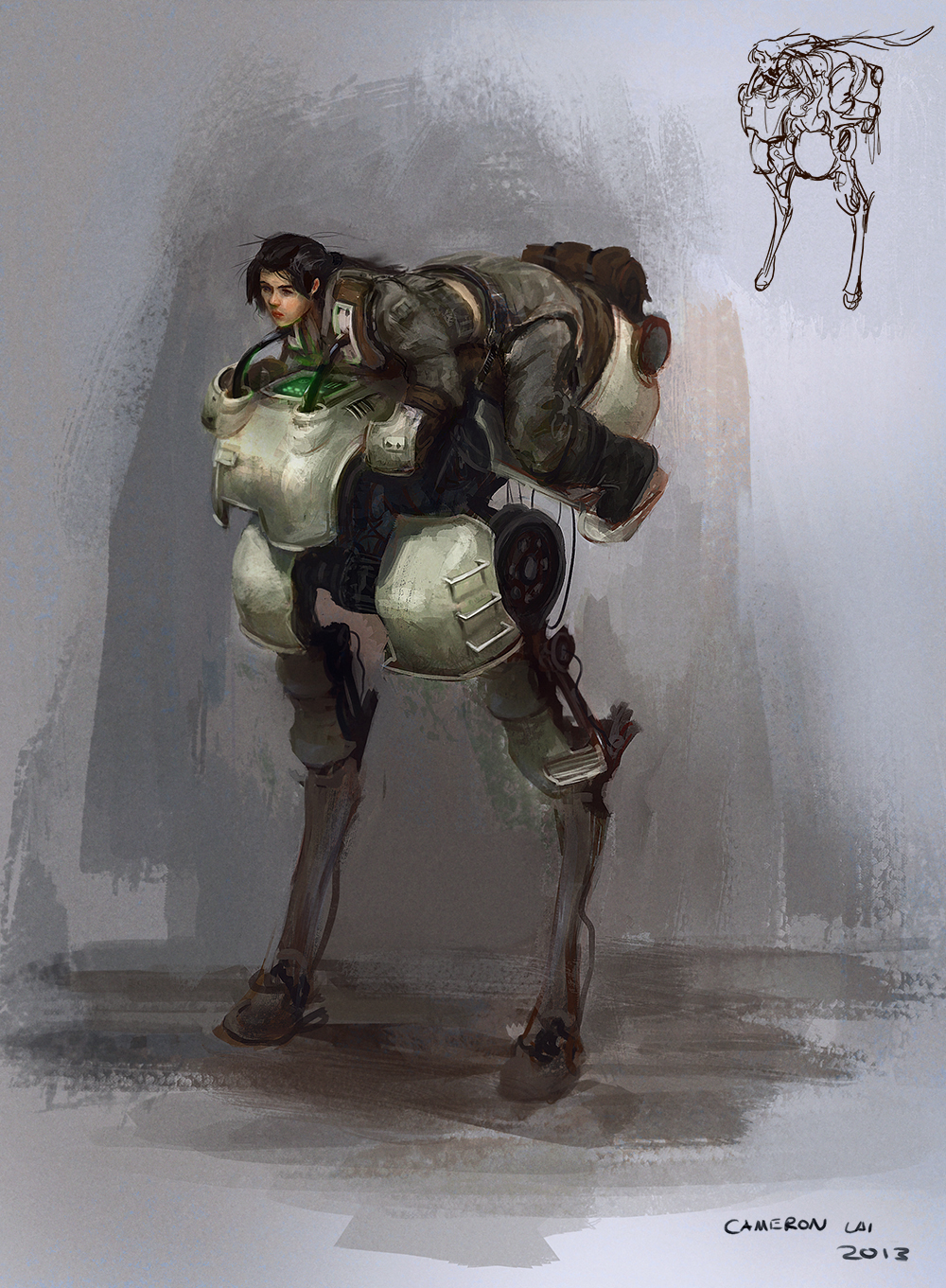 Random Mech Sketch