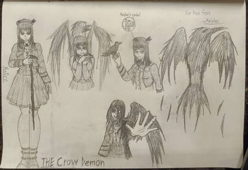 Malice The crow demon