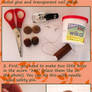 Acorn earrings tutorial