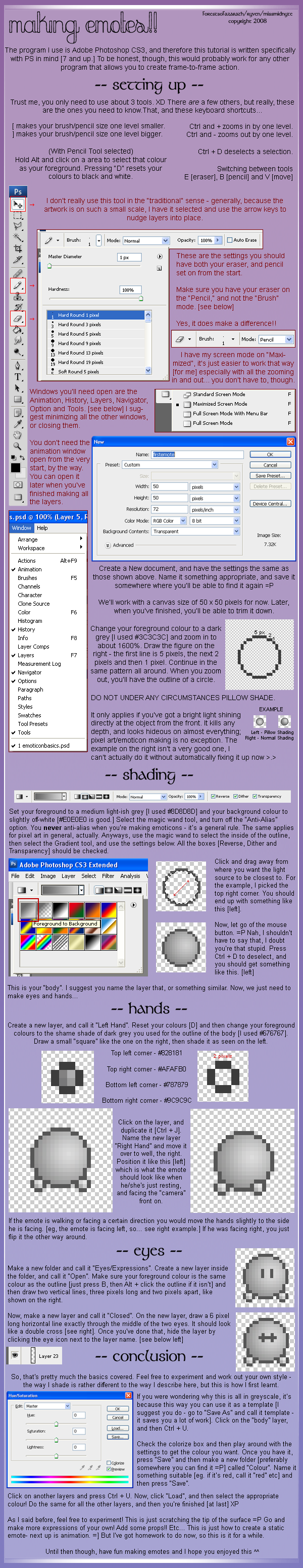 .: Emoticon Tutorial :.