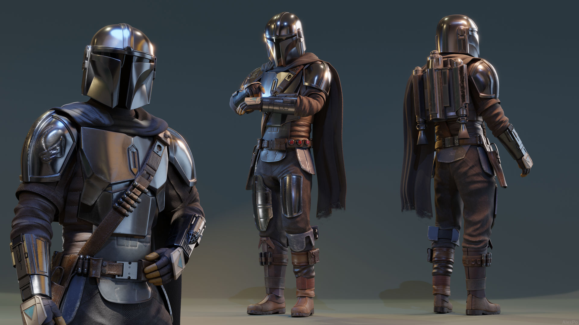 Dij Rin Din Djarin - Model Showcase by AlexPo21 on DeviantArt