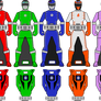 [Commission] Yume Sentai Metroranger Ranger Keys