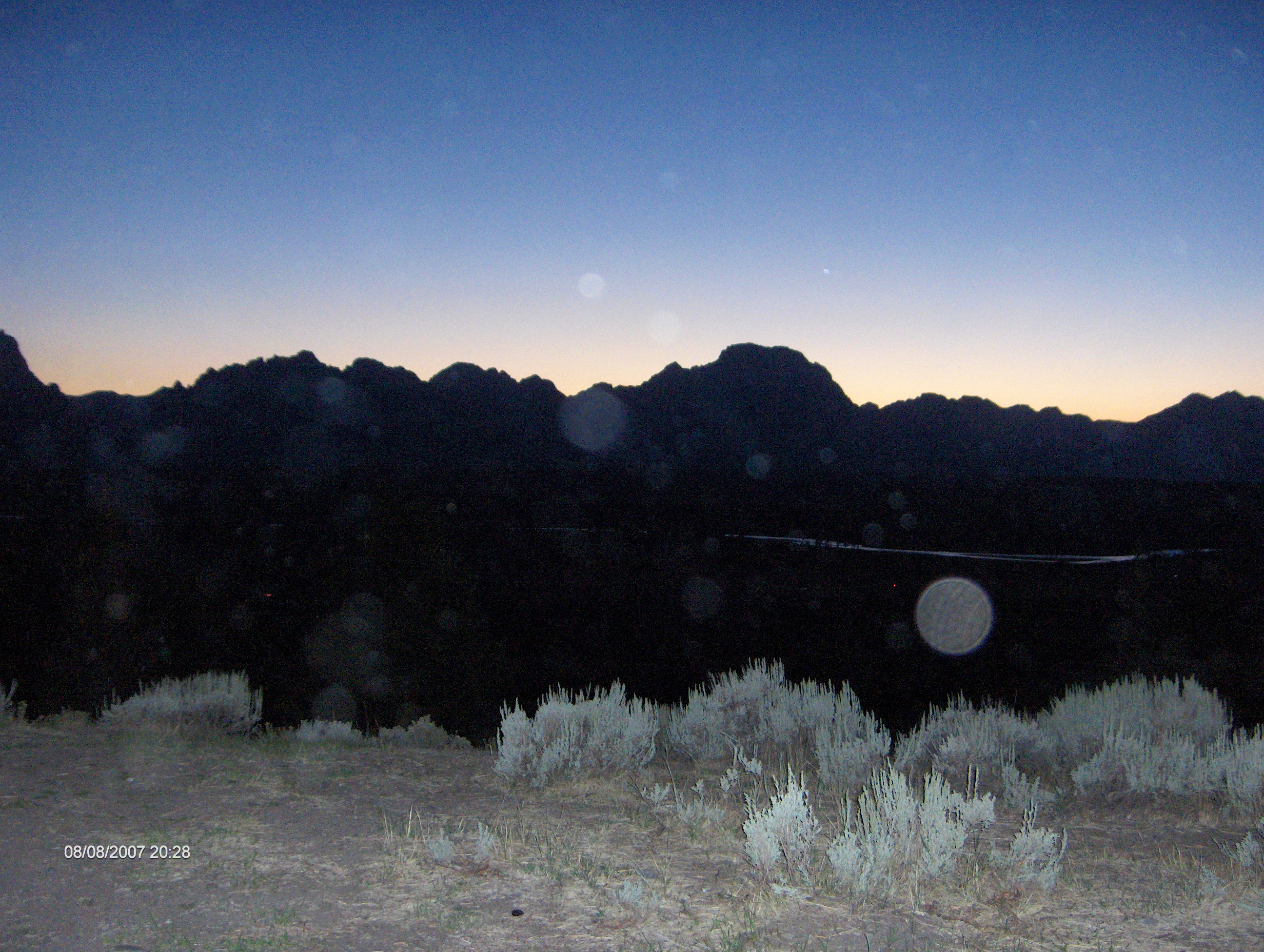 Grand Tetons Sunset