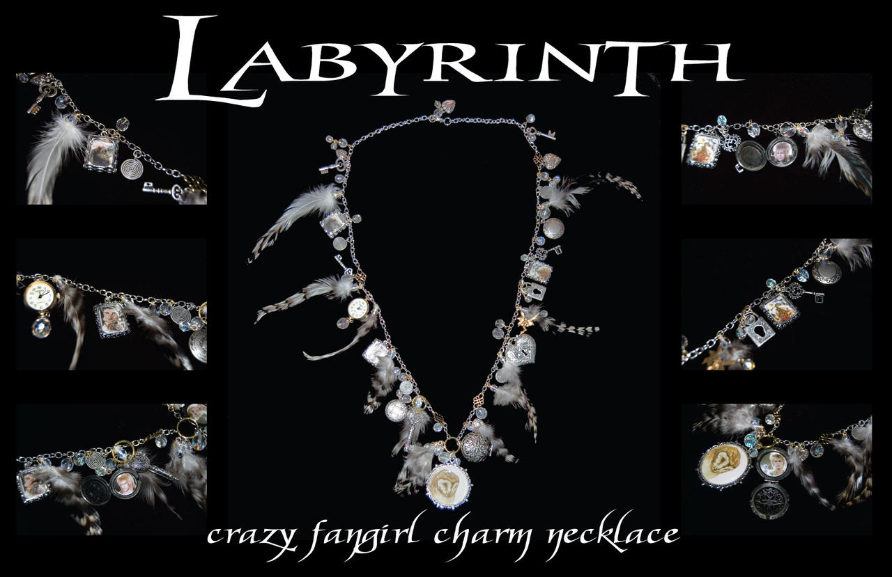 Labyrinth Charm Necklace