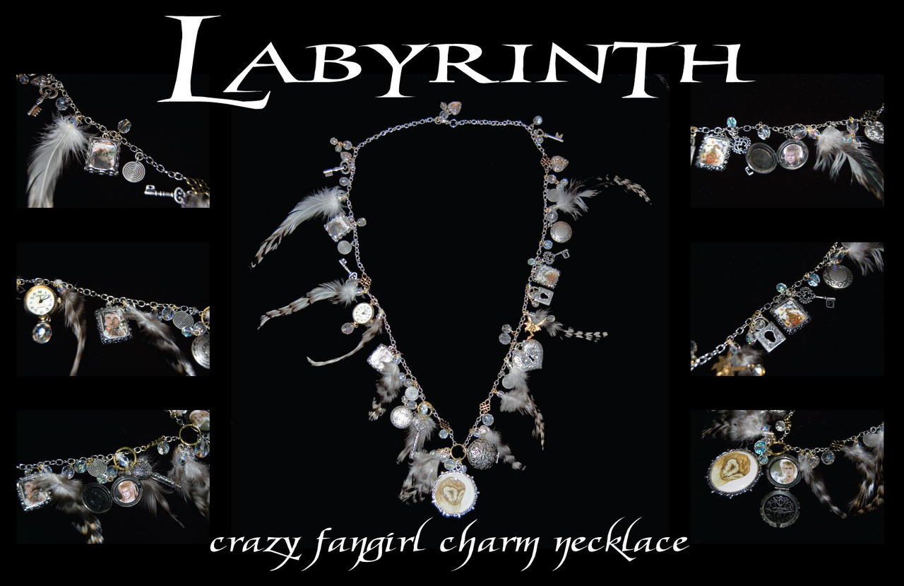 Labyrinth Charm Labyrinth Charm Necklace by BelovedUnderwing on DeviantArt
