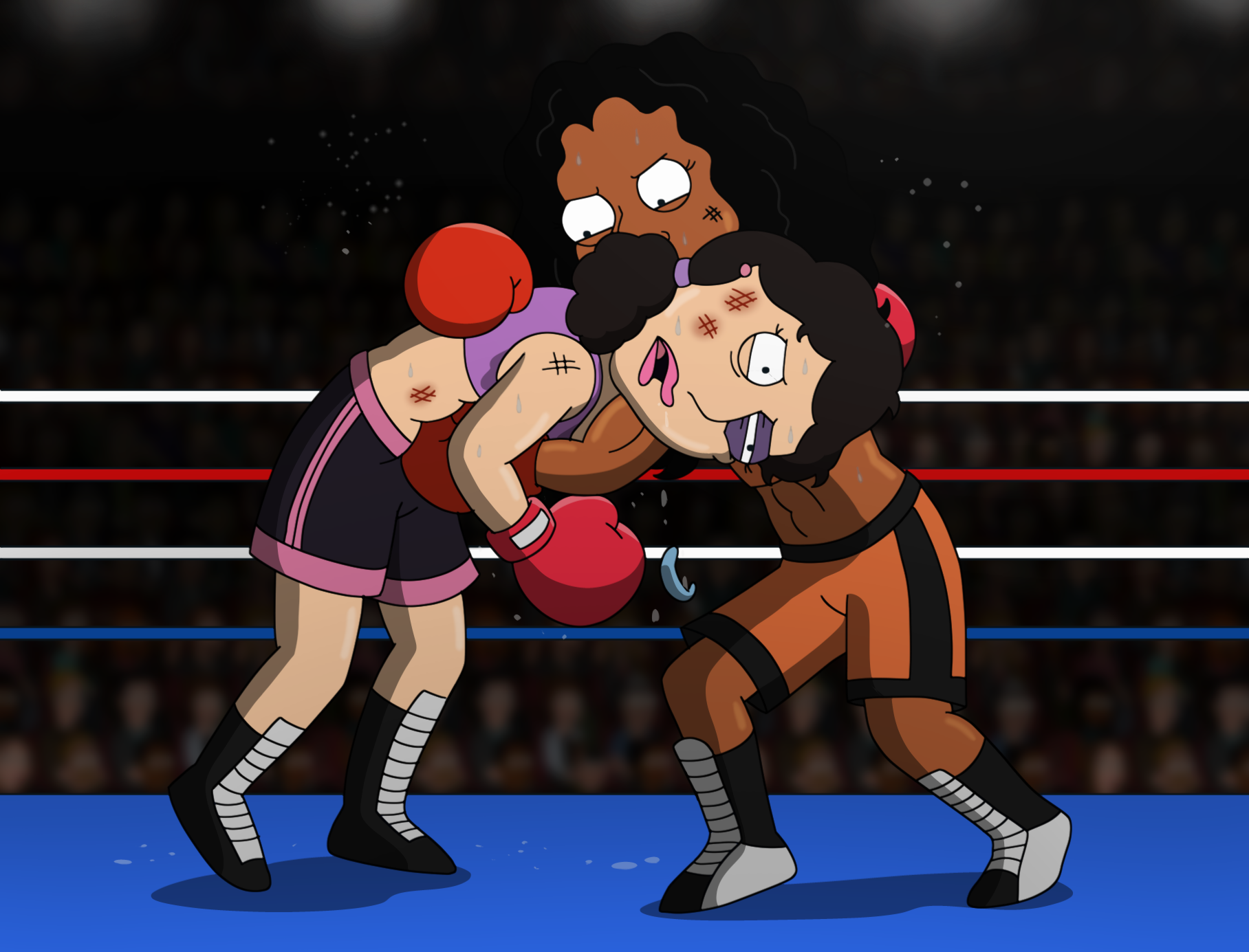 Bonnie's Big Fight (BOXING) - Commission by HeroSmacker on DeviantArt
