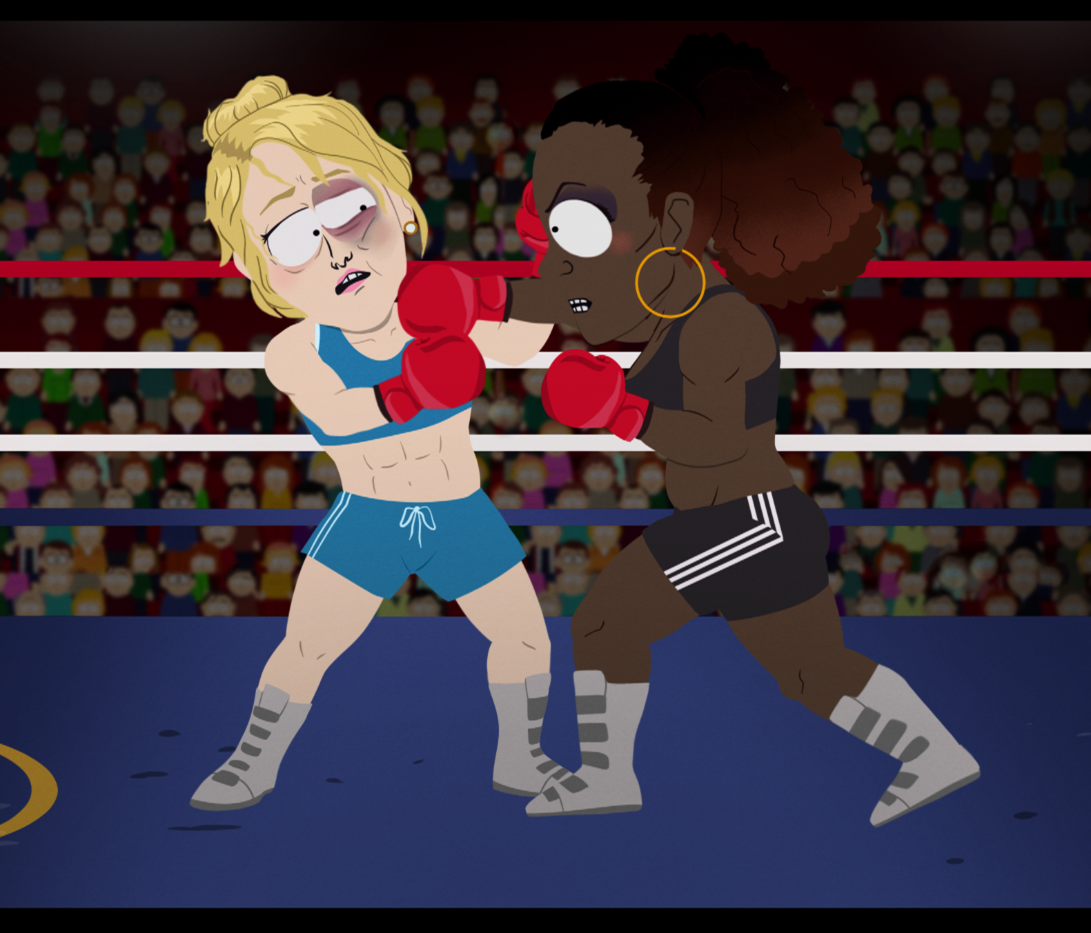Boxing Jeff Deviantart Strong Woman Vs Classi (BOXING) - Commission by HeroSmacker on DeviantArt