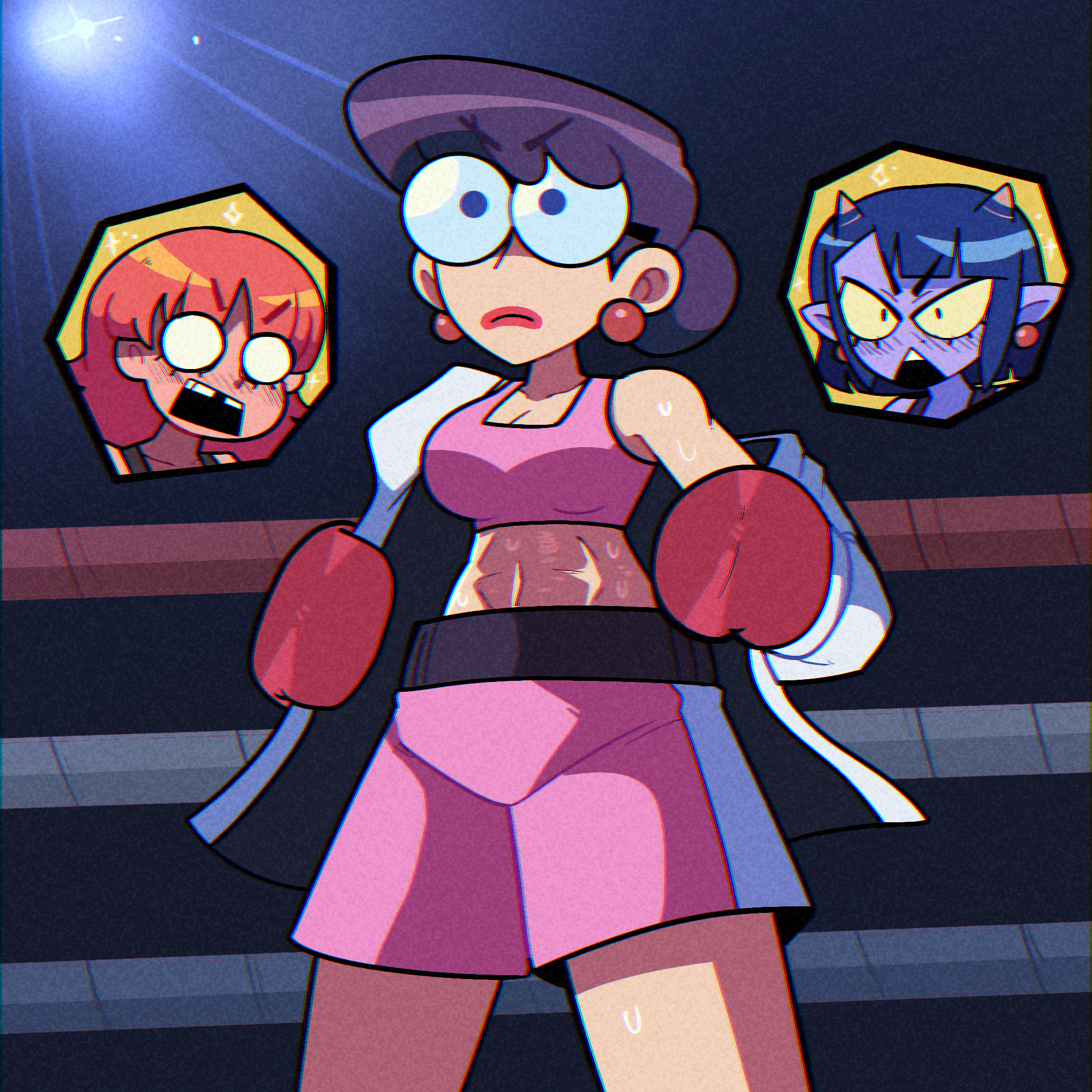 Another punch punch forever art I forgor to post by jinmessan on Newgrounds