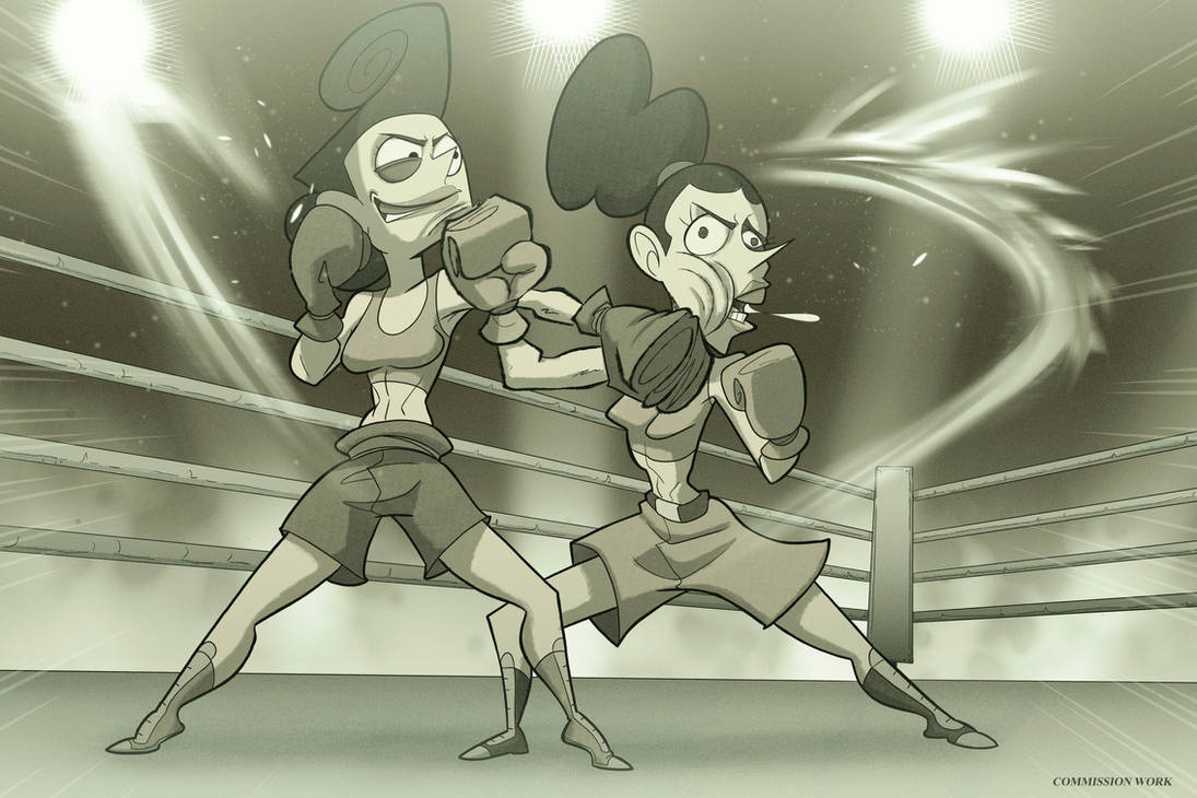 Doolin Vs Pollywinkle (BOXING) - Commission by HeroSmacker on DeviantArt